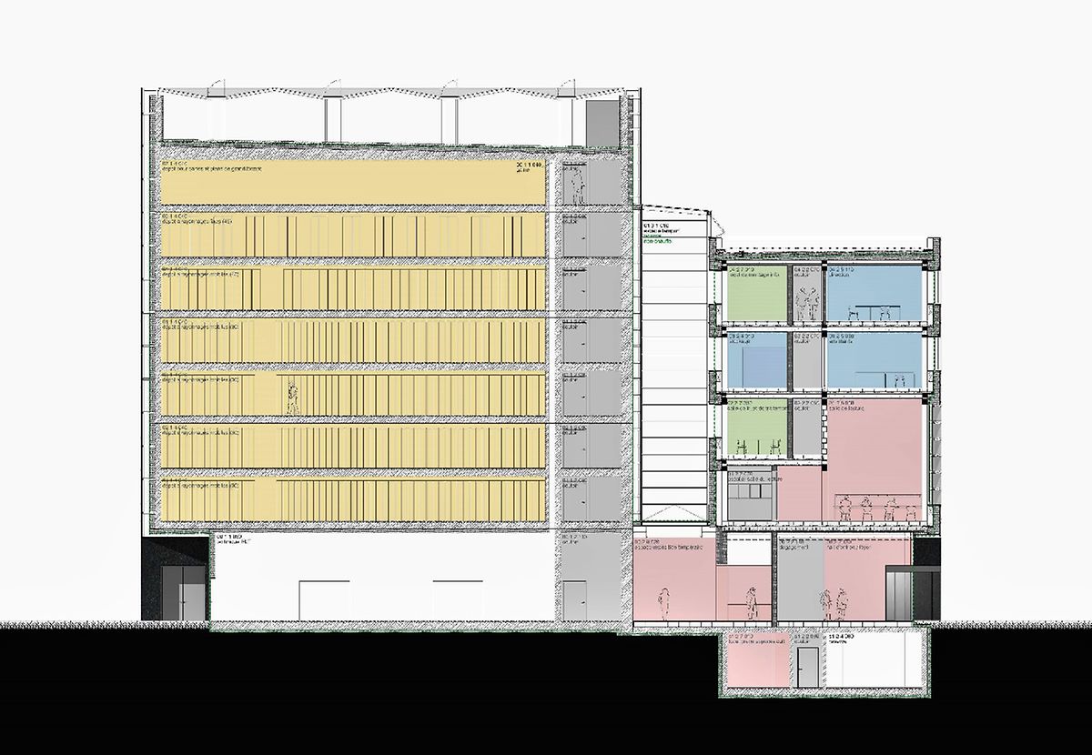 Nationalarchiv Wird In Belval Gebaut