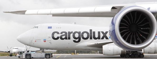 Auch nachts des öfteren unterwegs: Die Jumbos der Cargolux.