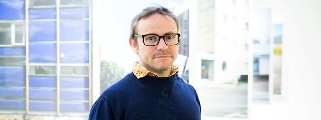 Samuel Bollendorf expose "Le grand Incendie" au Centre national de l'audiovisuel .