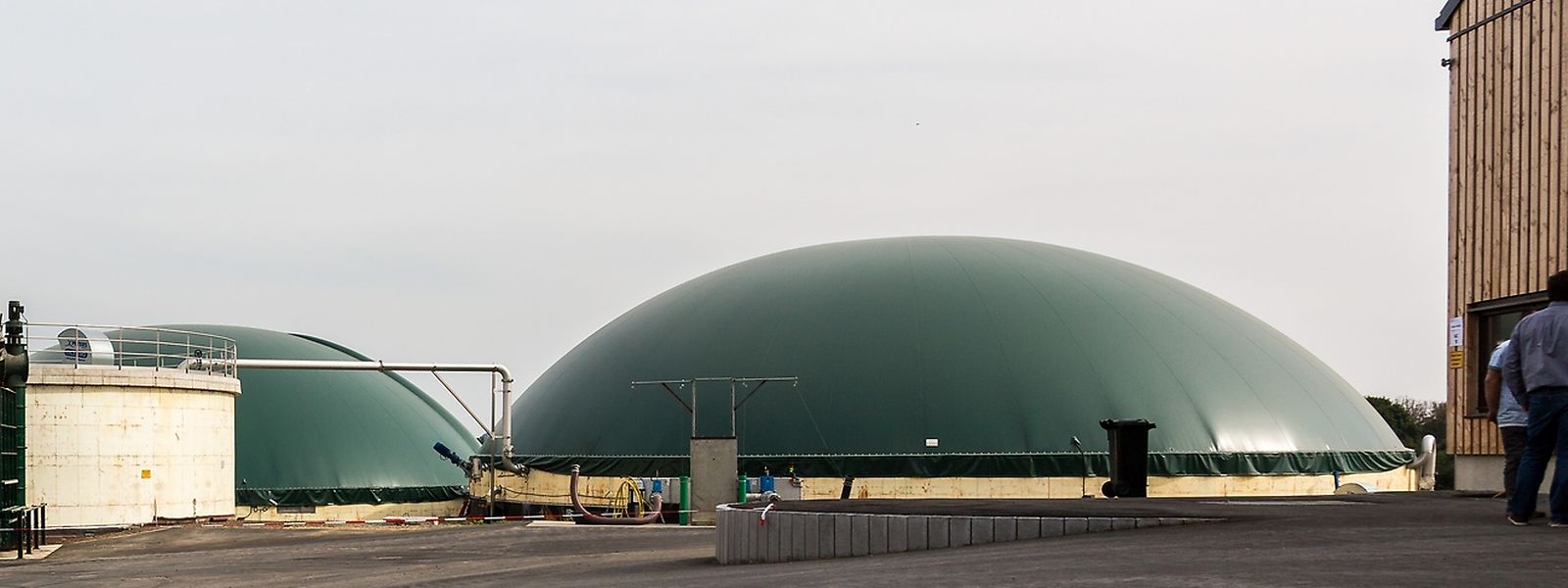 Die Biogasanlage in Gonderingen ging Ende 2015 in Betrieb.
