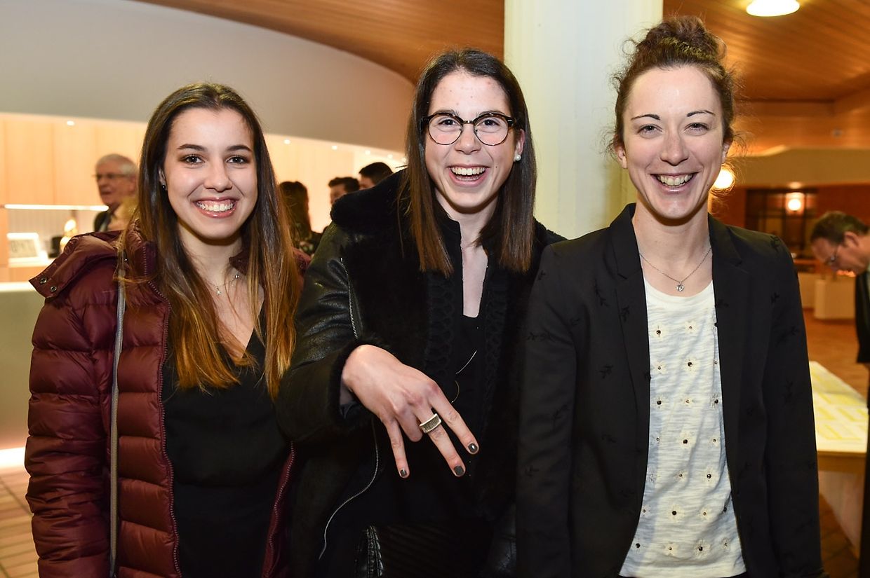 Chloé Delli Zotti, Claire Faber und Christine Majerus