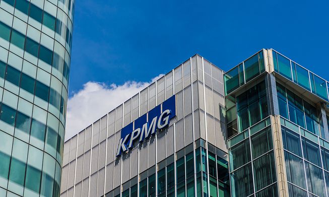 The KPMG offices in Canary Wharfe London