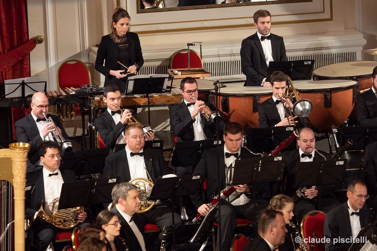 Luxembourg Wind Orchestra  „Concert de Nouvel An 2019“  - Luxembourg - Ville - Cercle Cité - 12/01/2019 - photo: claude piscitelli