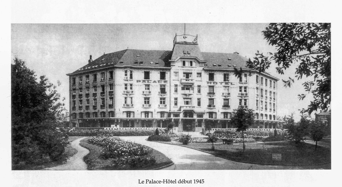 The former Palace Hotel in Mondolf Levan was home to many infamous Nazis who were later tried in Nuremberg.