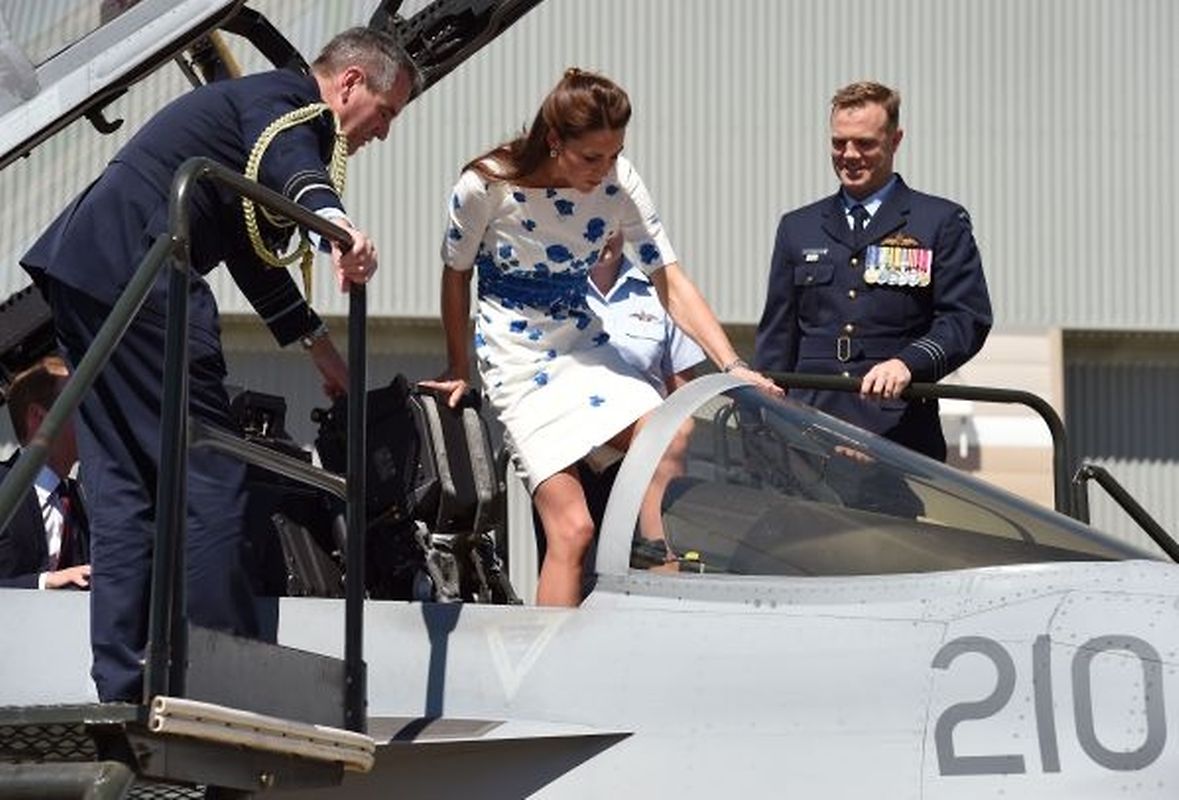 Im Cockpit der Royal Air force