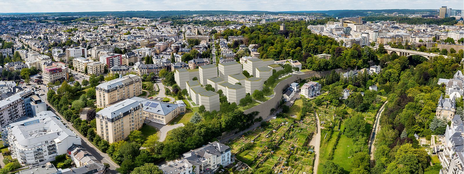 Le futur projet immobilier doit faire sortir de terre 60% de logement, mais aussi un hôtel quatre étoiles ou des bureaux sur près de deux hectares situés aux portes de la Ville Haute.