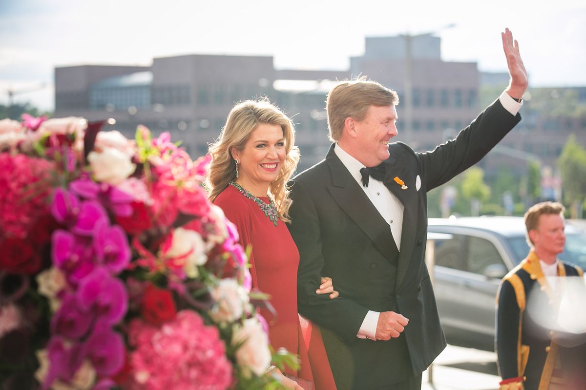 Staatsbesuch - Empfang in der Philharmonie