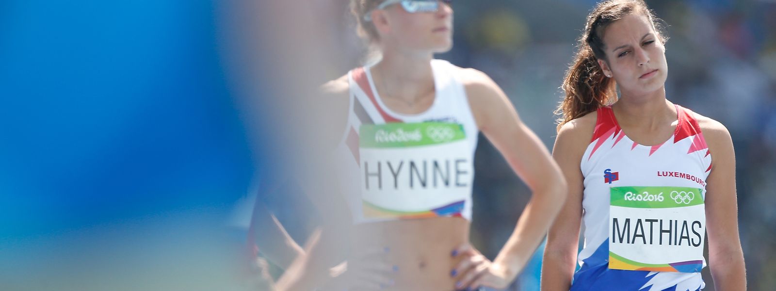 Charline Mathias wurde bei ihrem Vorlauf über 800 m abgeschlagen Letzte.