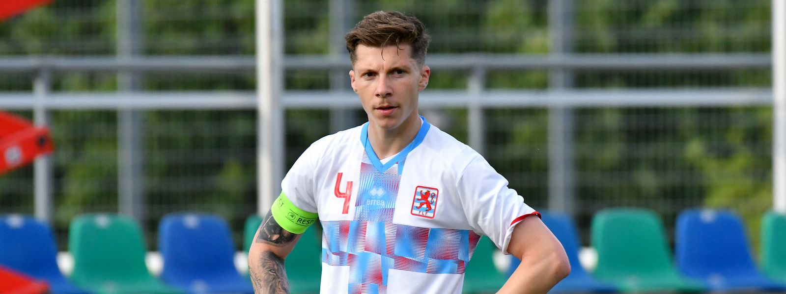 Differdingens Kevin d'Anzico spielt auch für die Luxemburger U21-Nationalmannschaft.