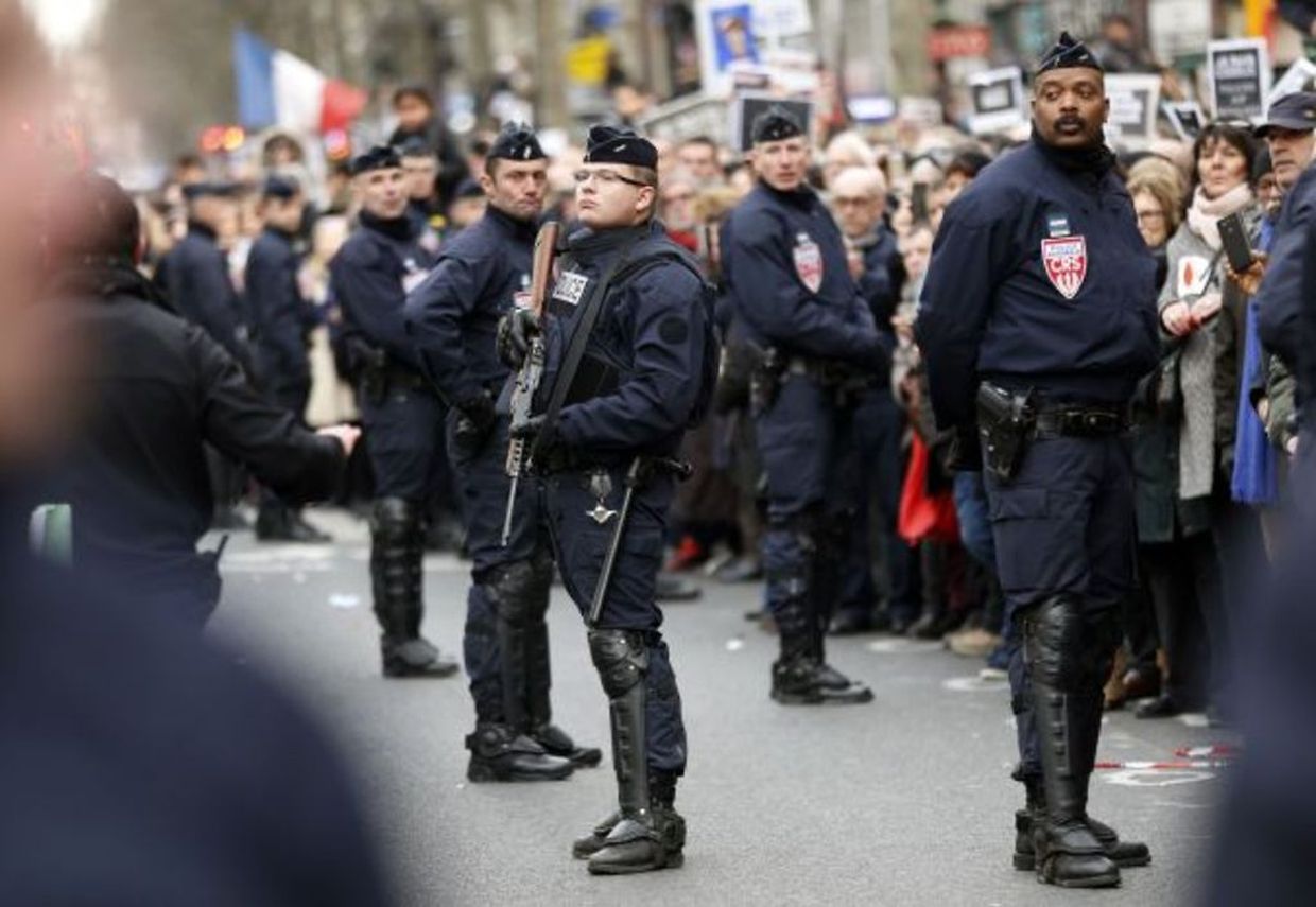 Rund eine Million Menschen gingen bei der "Marche républicaine" in Paris auf die Straße.