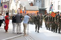 Lokales, online.de, Nationalfeiertag, Feier place Guillaume, Armee, Parade  Foto: Anouk Antony/Luxemburger Wort