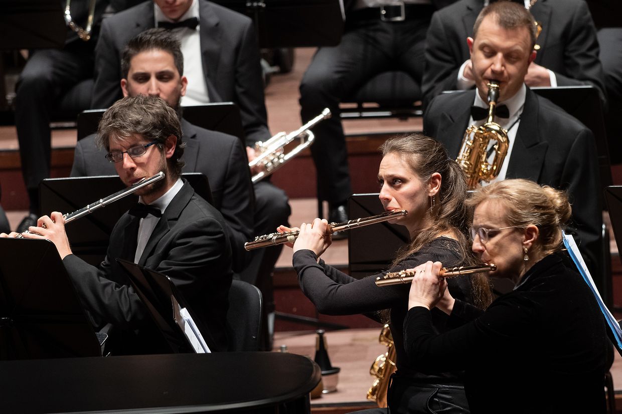 Luxembourg Wind Orchestra - LWO - "Hope" - Luxembourg - Ville - Philharmonie - 12/03/2022 - photo: claude piscitelliLuxembourg Wind Orchestra - LWO - "Hope" - Luxembourg - Ville - Philharmonie - 12/03/2022 - photo: claude piscitelli
Luxembourg Wind Orchestra
Philippe Noesen direction
Zala Kravos piano
Maurice Clement orgue