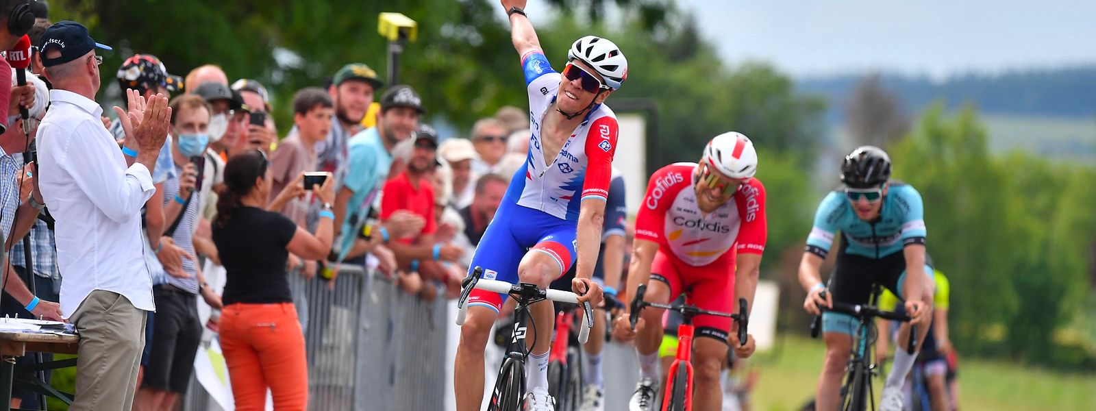 Kevin Geniets darf jubeln.