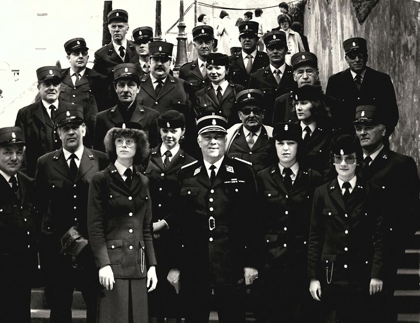 Fototermin während der Oktave 1980. 
