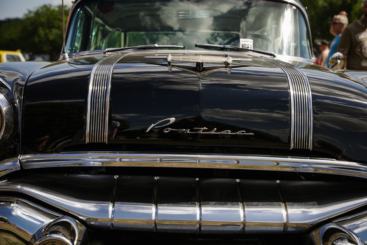 Noch bis Sonntag sind die US-Boliden in Stadtbredimus zu bestaunen.