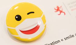 Wi , PK Lex Delles , Lancement Campagne Smile Again , Commerce , Sars-Cov-2 , Covid-19 , Coronakrise , Foto:Guy Jallay/Luxemburger Wort