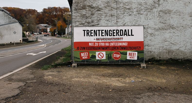 Reportage Trentengerdall itv von pro und contra Naturschutzgebiet Photo Christophe Olinger novembre 2022