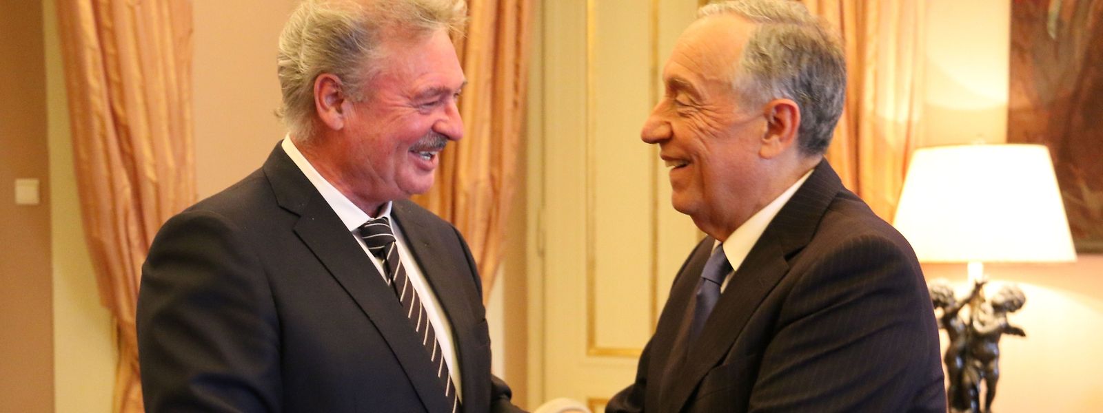 Jean Asselborn encontrou-se na terça-feira com o Presidente da República Marcelo Rebelo de Sousa