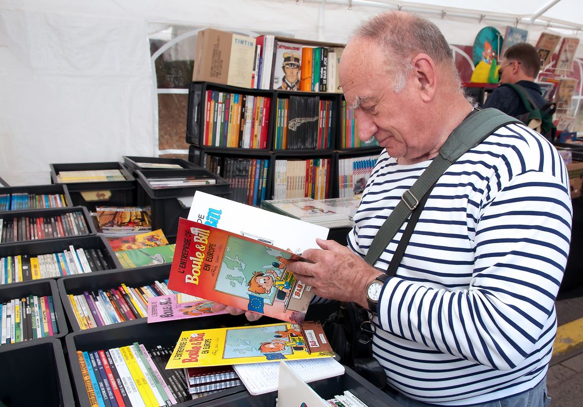 Groß und Klein kamen auch dieses Jahr wieder voll auf ihre Kosten, beim Durchstöbern der verschiedenen Stände auf der Comic-Messe in Contern. 