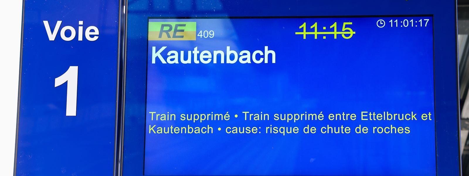 Zwischen Ettelbrück und Kautenbach sowie Kautenbach und Wiltz wird in den nächsten Wochen kein Zug fahren.