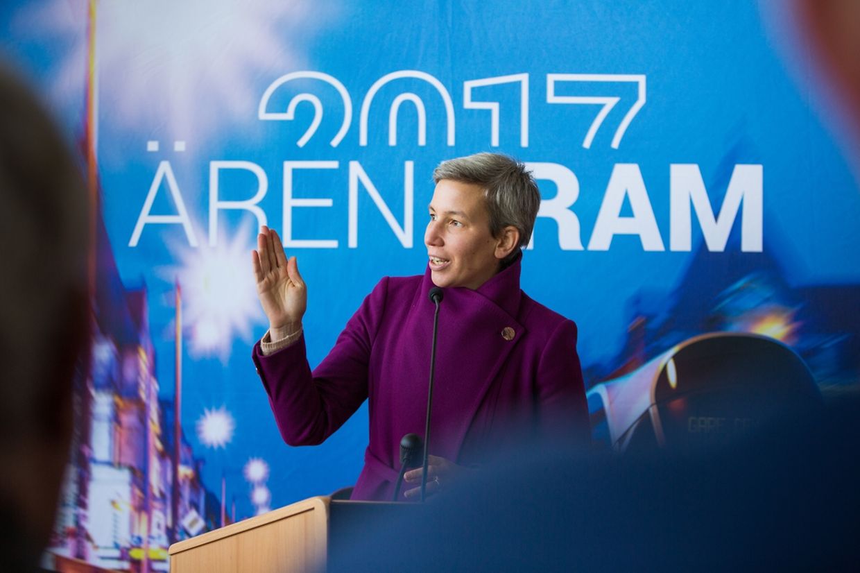 Sam Tanson, premier échevine de la Ville