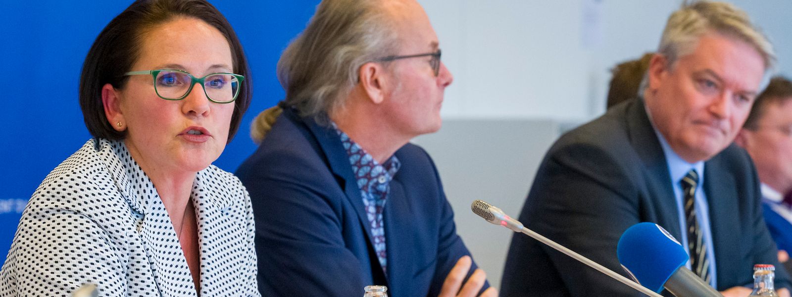 Yuriko Backes parle encore et toujours d'une certaine résilience de l'économie luxembourgeoise.