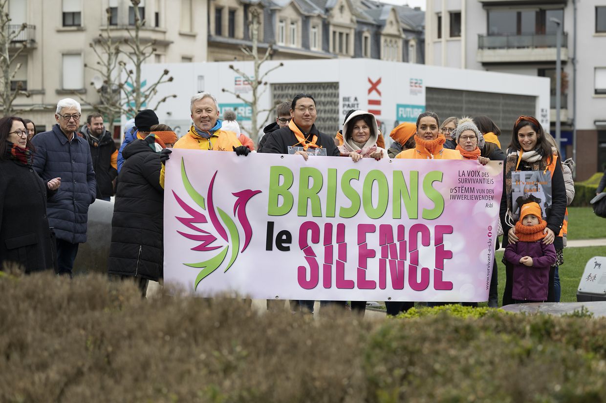 Ensemble contre la violence envers les femmes, c'est ce que les gens ont fait le week-end dernier dans les rues d'Esch-sur-Alzette.