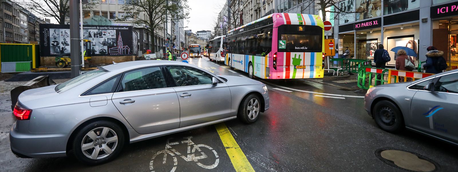 Au classement des villes embouteillées, Luxembourg fait pire que Paris, Bruxelles ou Londres.