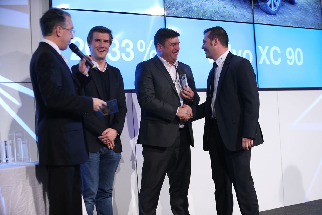 Petz Sandt, Jerry Wagner, Marc Devillet et Remy Frengeulotti.