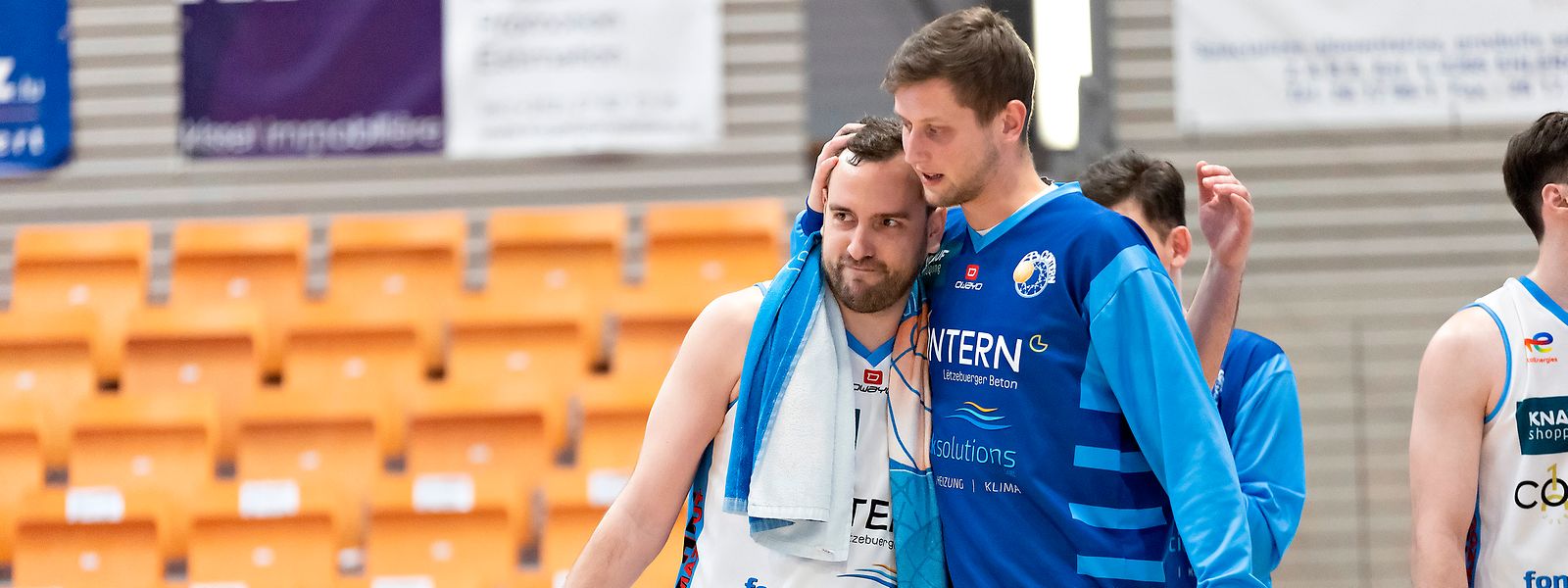 Die Conterner René Wolzfeld und Andy Eicke (rechts) hören auf.