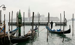 Gondeln in Venedig