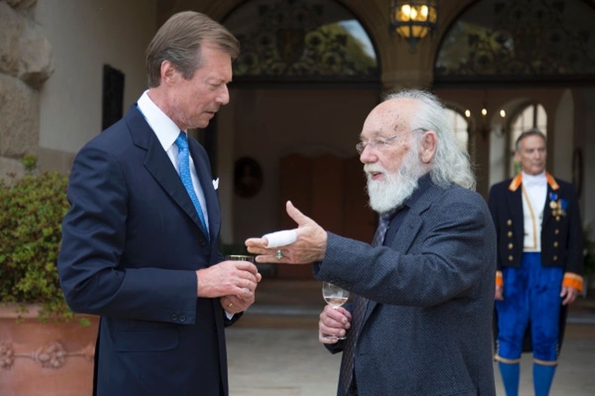 Garden Party der großherzoglichen Familie auf Schloss Berg.