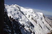 Jovem caiu do Monte Branco, a mais alta montanha dos Alpes.