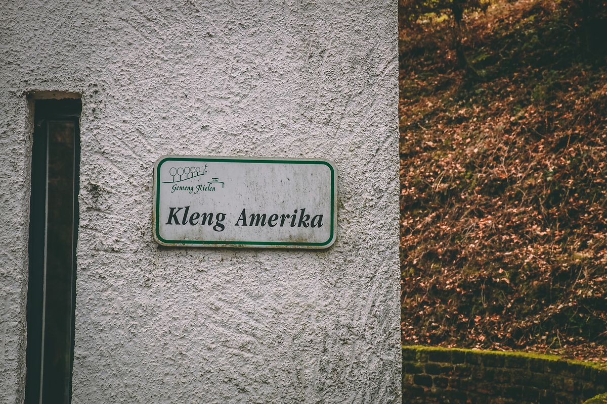 Esta habitação na Kleng Amerika foi construída em 1856 pelo governo luxemburguês para albergar uma família que tentou e falhou a passagem para os Estados Unidos.