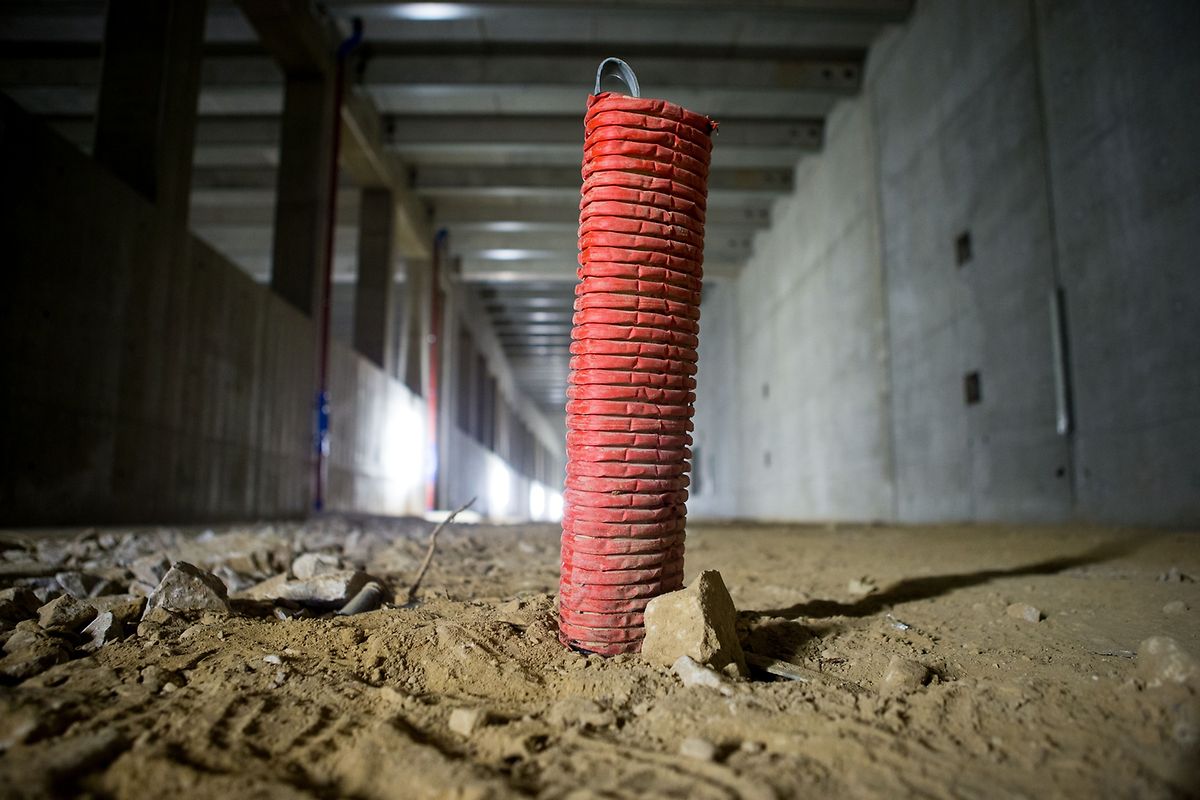 Ein Besuch im unterirdischen Bahnhof Findel.