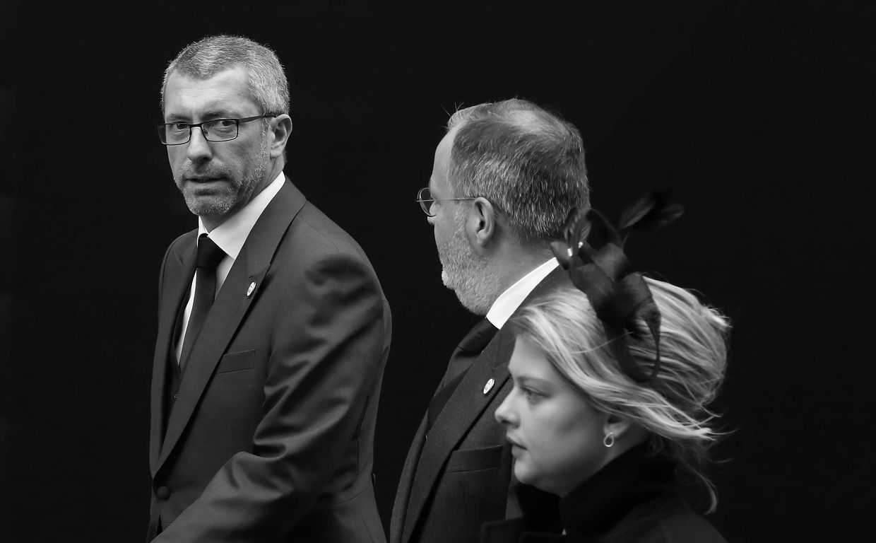 Lokales, Online, Kathedrale, Staatsbegräbnis Großherzog Jean, funérailles Grand-Duc Jean, Eingang Kathedrale,