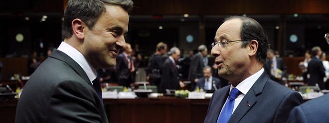 Xavier Bettel et François Hollande se voient régulièrement. 