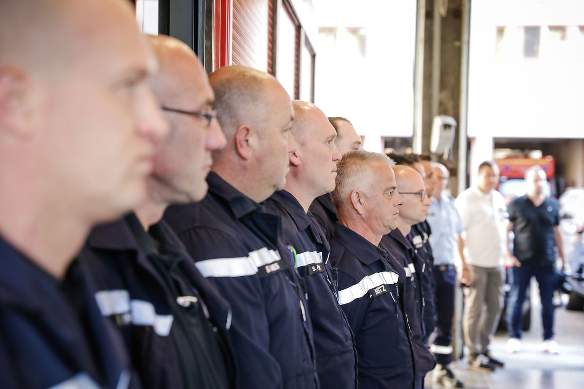 Die Zusammenarbeit von freiwilliger Feuerwehr und Protection civile hat begonnen. Eindrücke vom ersten Arbeitstag.