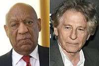 (COMBO) This combination of pictures created on May 3, 2018 shows Bill Cosby after a verdict was announced at the Montgomery County Courthouse for day fourteen of his sexual assault retrial on April 26, 2018 in Norristown, Pennsylvania, and French-Polish director Roman Polanski during a photocall prior to the screening of his movie "D'apres une histoire vraie" ("based on a true story") at the Cinematheque in Paris on October 30, 2017.

The Academy of Motion Picture Arts and Sciences said on May 3, 2018 that it has expelled actor Bill Cosby and film director Roman Polanski from its membership in light of the sexual assault cases against both men.The Academy's board of governors met on Tuesday night and voted to strip both men of membership "in accordance with the organization's Standards of Conduct," said a statement fromt he body, which hands out the Oscars.

 / AFP PHOTO / GETTY IMAGES NORTH AMERICA AND AFP PHOTO / Mark Makela AND Lionel BONAVENTURE