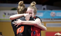 Danielle Konsbruck (Roodt) und Tessy Gonderinger (Roodt) / Tischtennis, Loterie Nationale Cup Finals Day / Luxemburg / 20.01.2019 / Foto: kuva