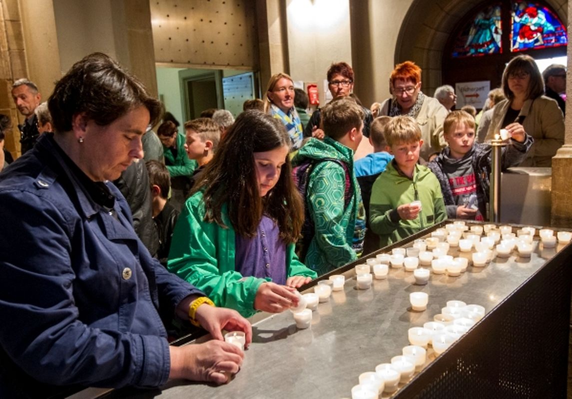 Messe des Dekanat Ospern mit den Pfarrverbänden Bieckerech-Useldeng, Grosbous, Ospern und Rammerech.