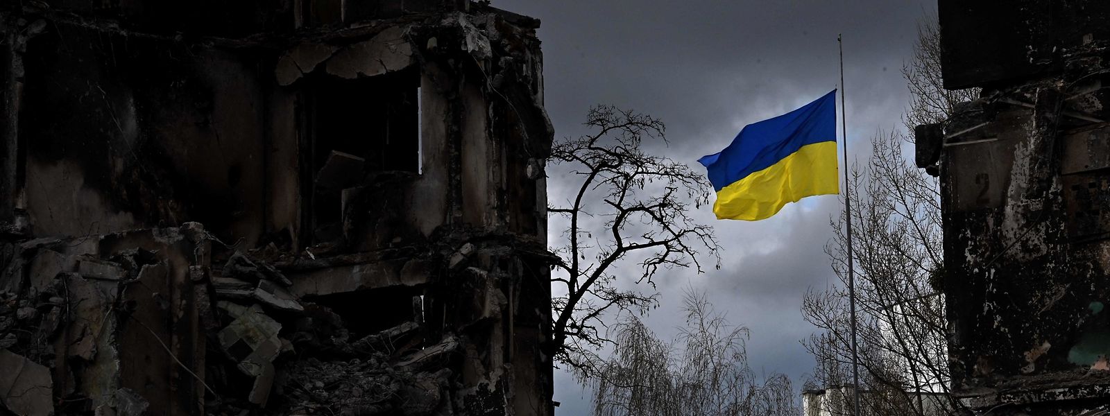 Borodianka foi, segundo Kiev, o cenário de "massacres de civis" durante o mês de março, quando as forças russas ocuparam a cidade.