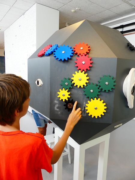 Im Technikmuseum können Kinder viel ausprobieren
