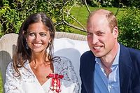 Queen-Enkel Prinz William ehrte die BBC-Moderatorin wegen ihres Einsatzes im Kampf gegen den Krebs mit einem Besuch
