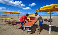 Italien bereitet sich auf Sommersaison vor.