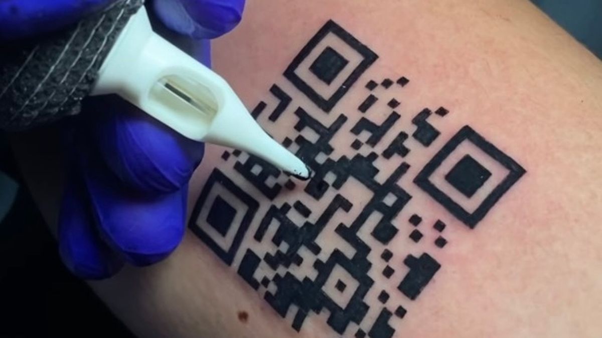 What next? QR code tattoos before we can use the toilet on a flight?