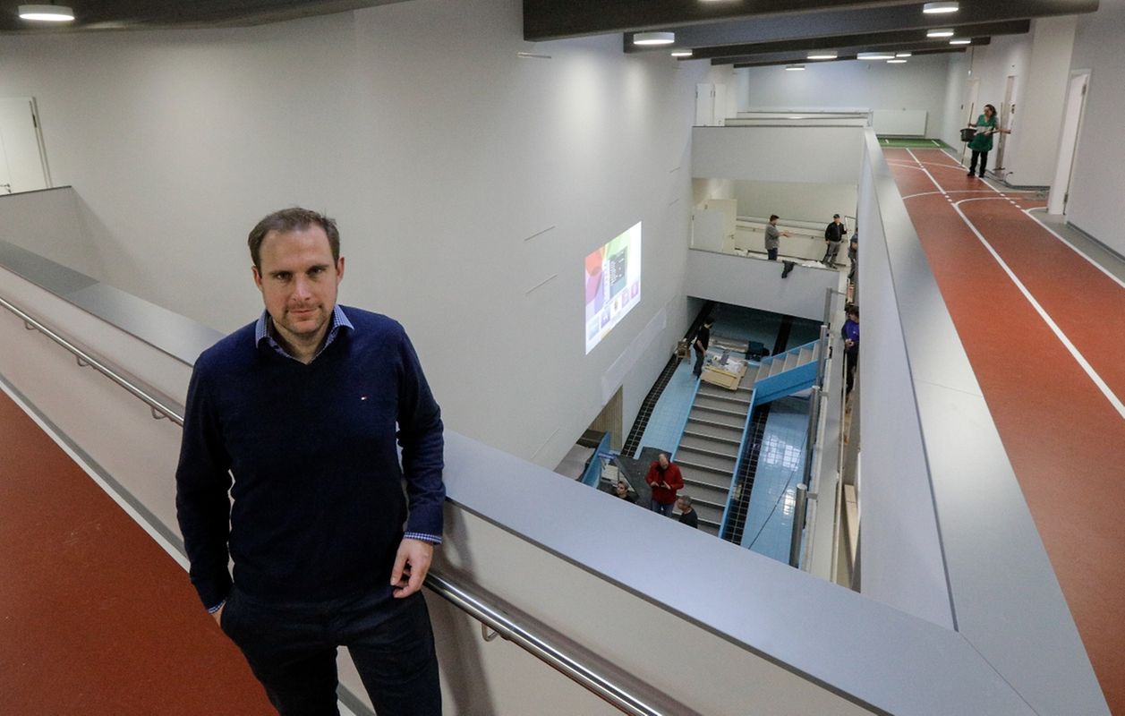 Ein Rundgang durch die neue Lunex-Universität, am Tag vor der offiziellen Eröffnung.