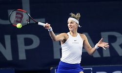 Tennis BGL BNP Paribas Luxembourg Open 2019 in Kockelscheuer am 17.10.2019 KNOLL, XENIA (SUI) - MINELLA, MANDY (LUX)