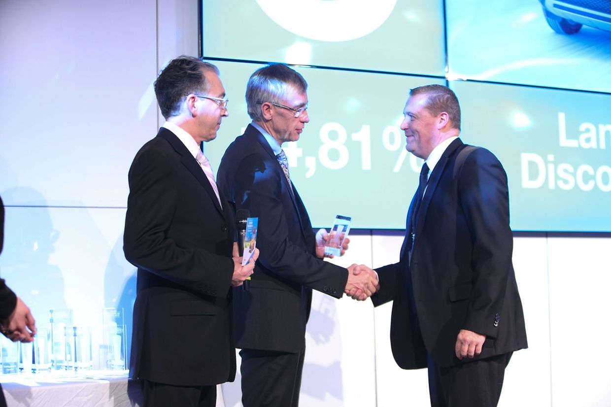 Petz Sandt, Romain Hoffmann et Marc Muller.