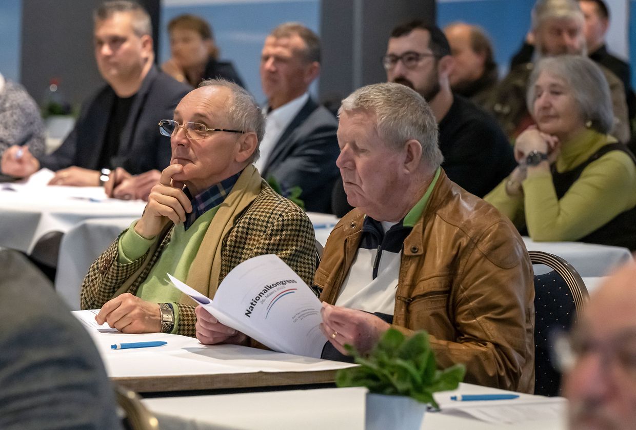 Rund 200 Partei-Mitglieder waren beim Nationalkongress der ADR in Dommeldingen anwesend. 